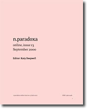 n. paradoxa, issue 13
