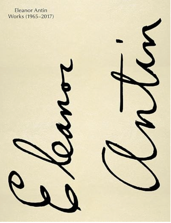 Cover with Eleanore Antin's signature